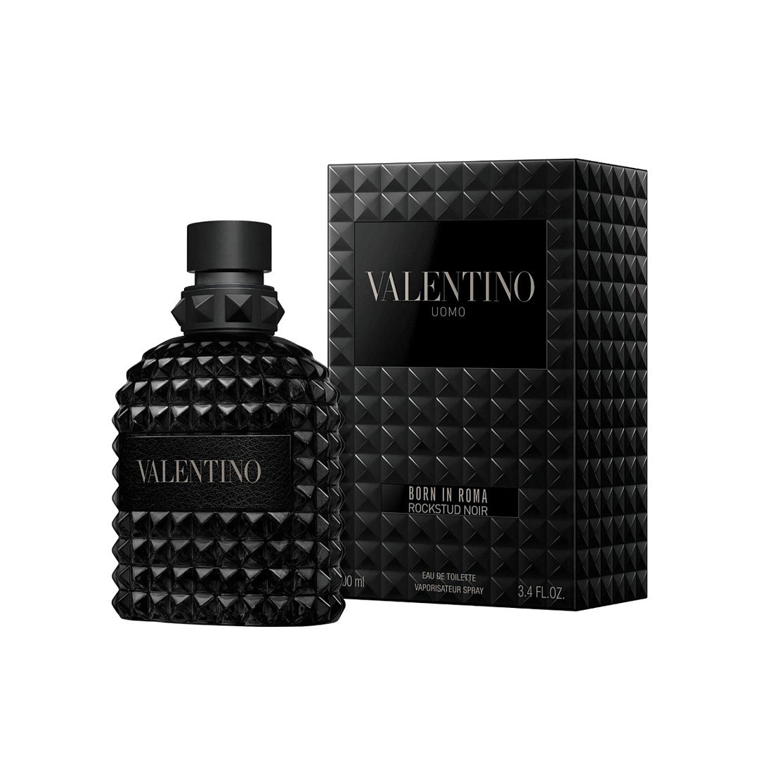 Valentino Uomo Born In Roma Rockstud Noir New! - for Men - Eau de Toilette (Sealed)