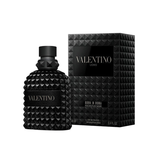 Valentino Uomo Born In Roma Rockstud Noir New! - for Men - Eau de Toilette (Sealed)